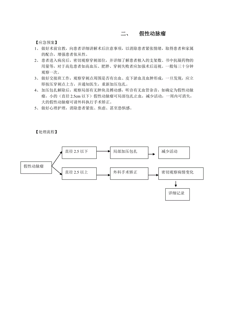 介入并发症应急预案与处理流程.doc_第2页