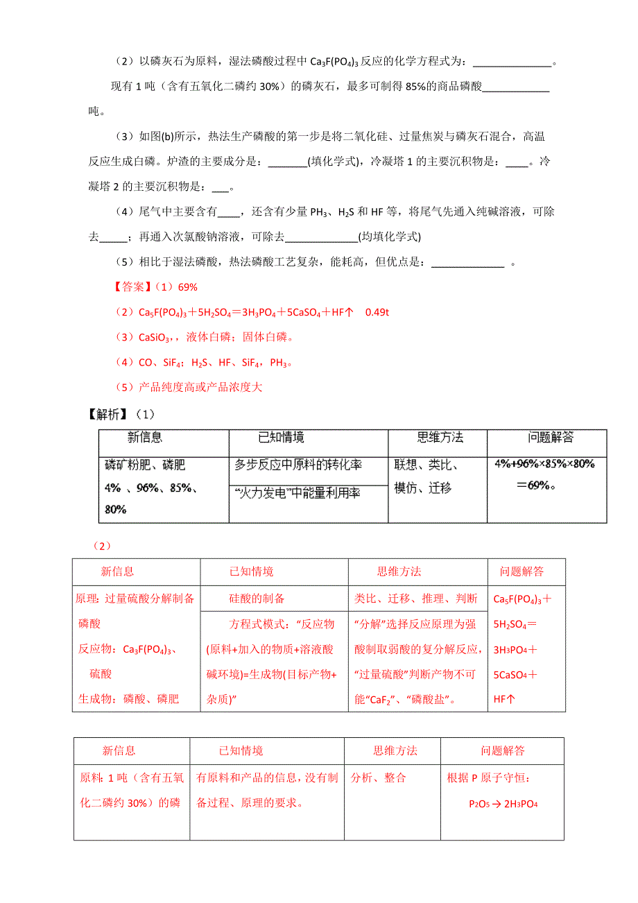 精品高考总复习高考化学：秘诀11 解读高考化学题中“有效信息”的四种技巧 含解析_第3页