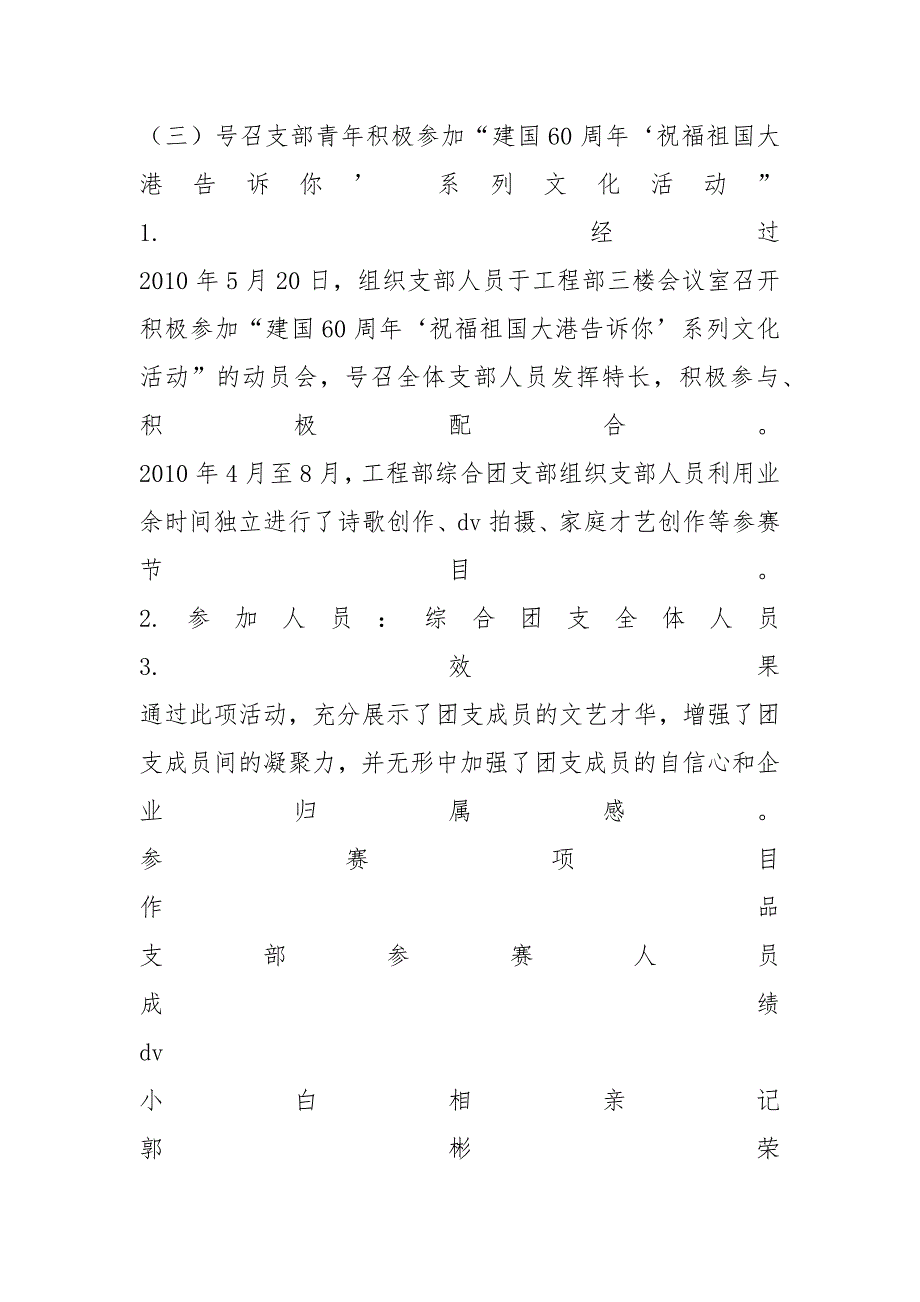 团支部主题团日系列活动总结_第3页