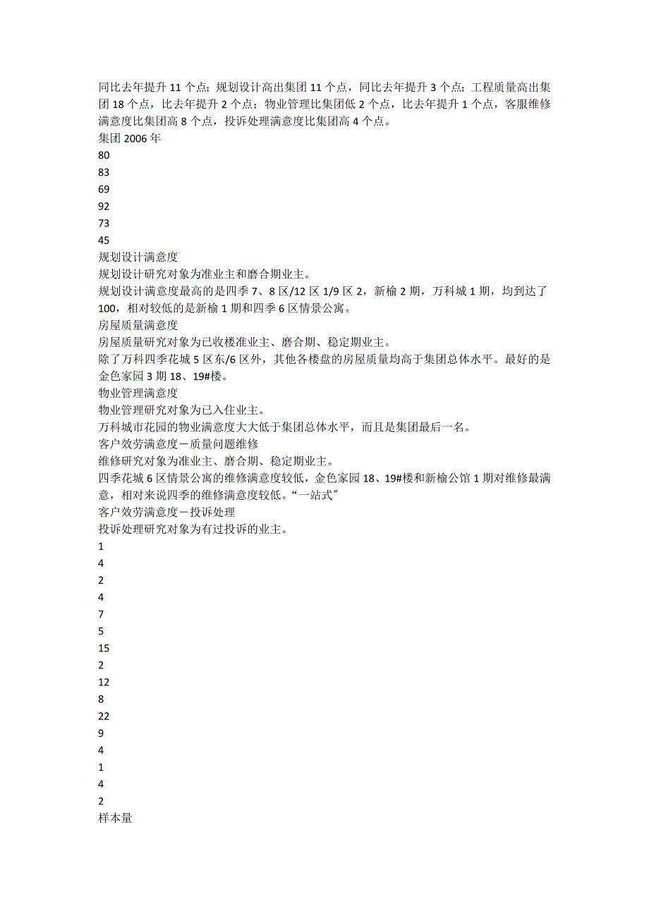 沈阳公司06年度满意度调查报告解读及07年客户满意度提升计划_[全文]_第4页