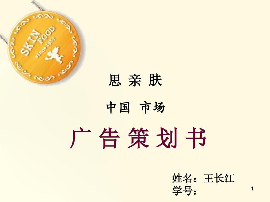 skinfood中文广告策划_第1页