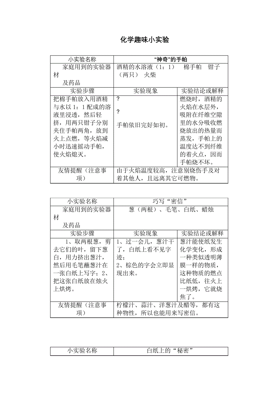 化学趣味小实验_第2页