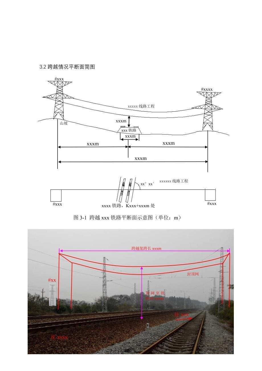 XX工程悬索封网跨越xxx铁路(非高铁)施工组织设计_第5页