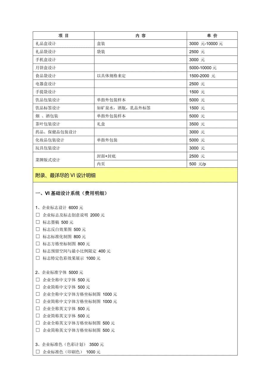 2016平面设计收费价格表.doc_第2页