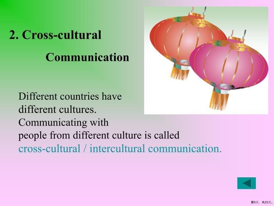 CrossculturalCommunication跨文化交际教学课件_第5页