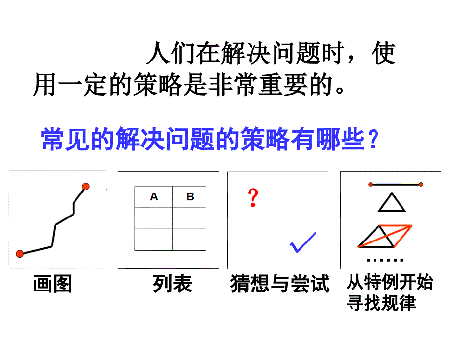 解决问题的策略ppt课件_第2页