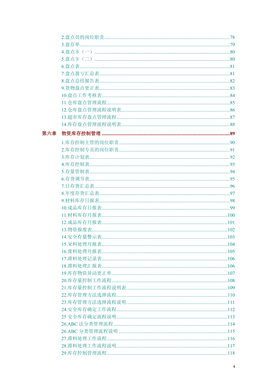 仓储部规范化管理工具箱（光盘）_第4页
