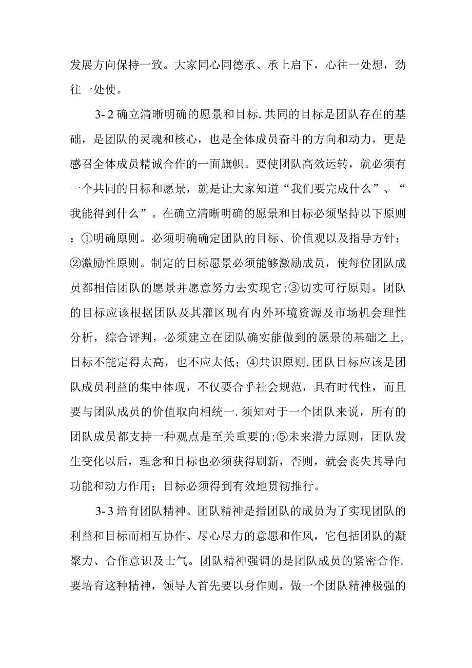 对团队建设与管理的几点看法.docx_第5页