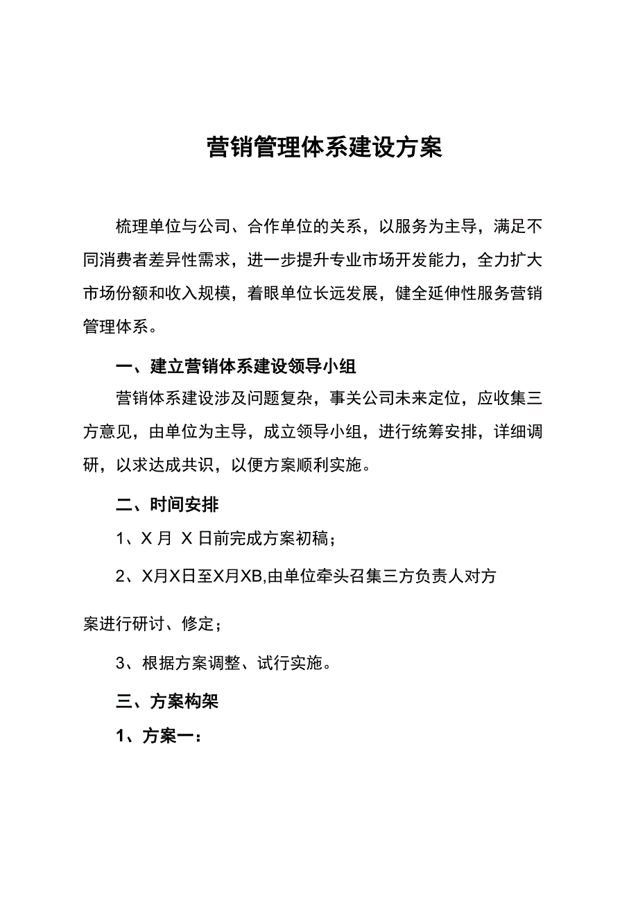 营销体系体系建设方案_第1页