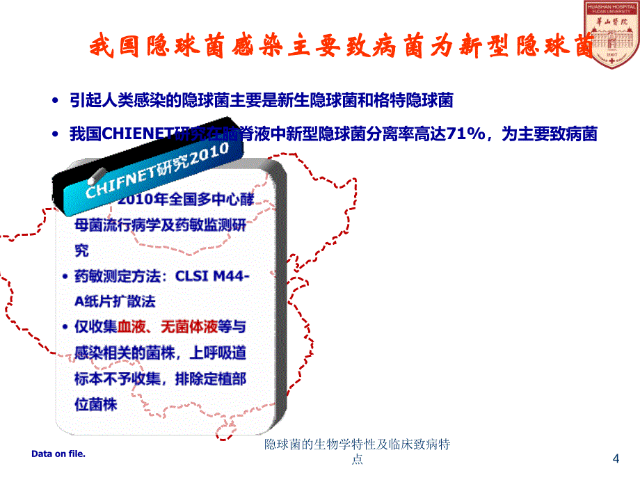 隐球菌的生物学特性及临床致病特点课件_第4页