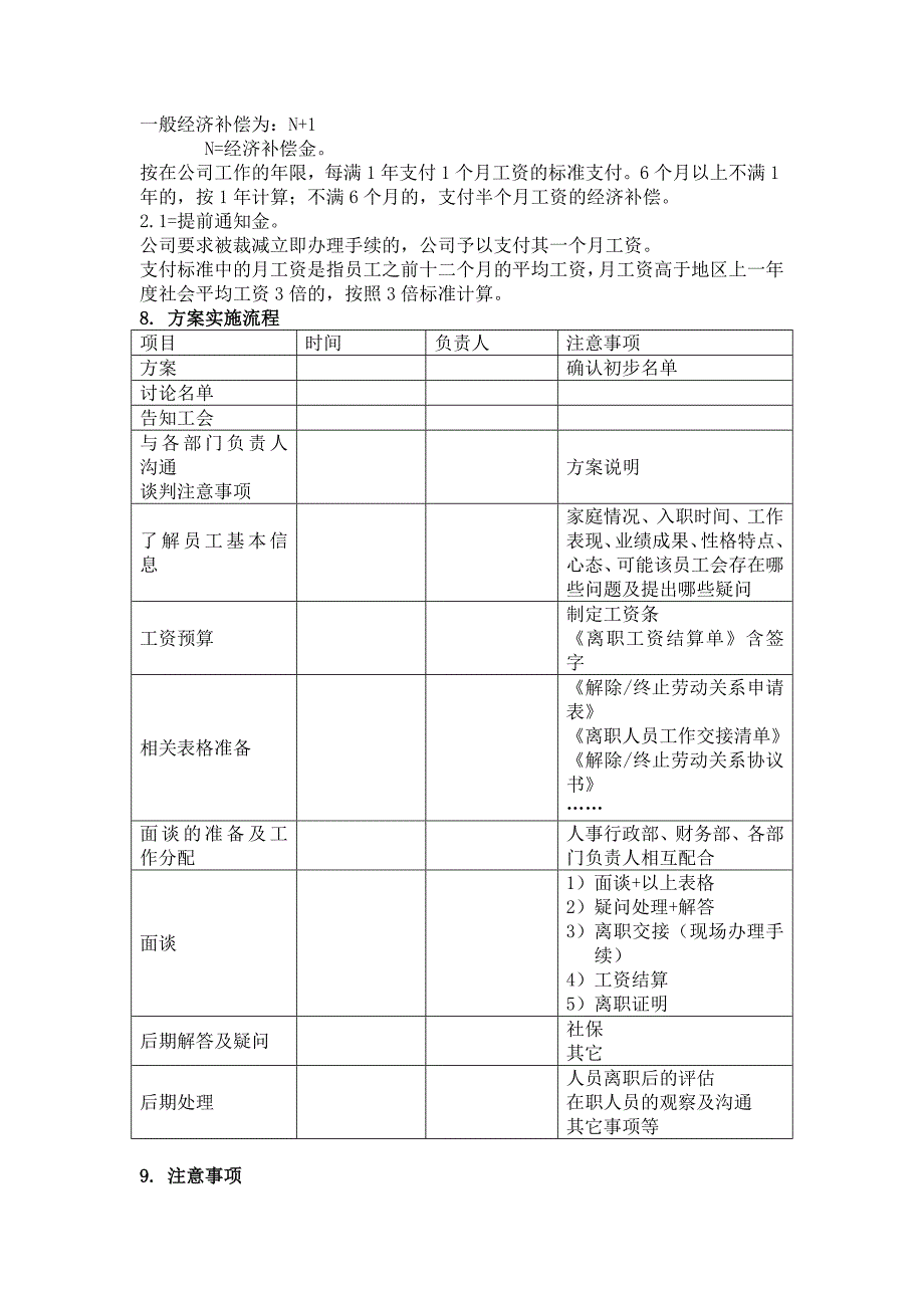 人力优化方案(裁员方案).doc_第4页