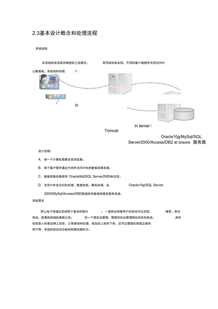 网上商城项目_概要设计说明书_第4页