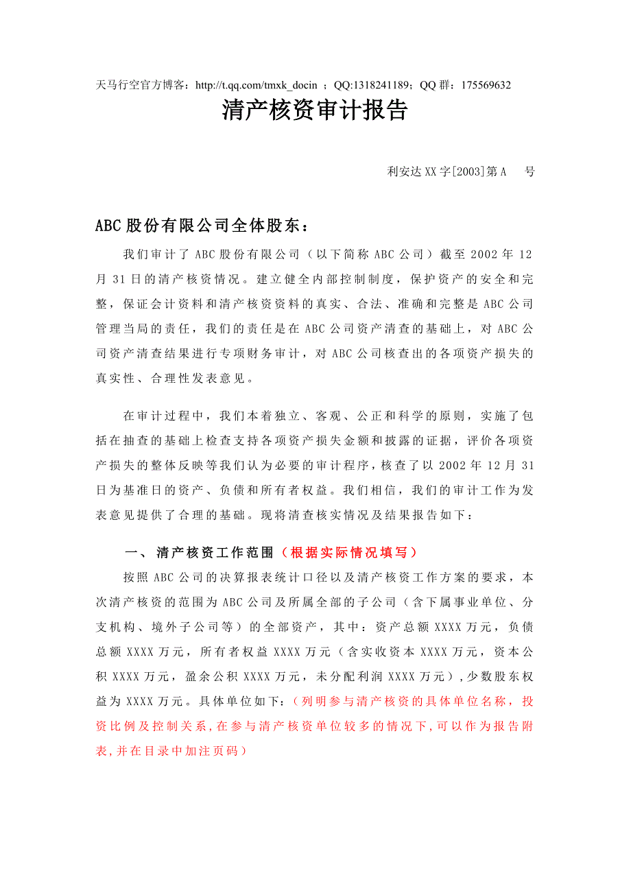 清产核资审计报告_第1页