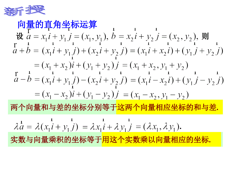 &#167;7.3.2平面向量的直角坐标运算_第3页