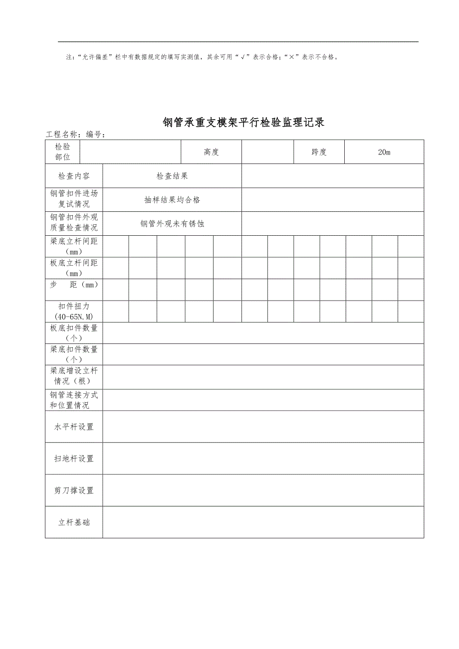 监理平行检查记录文稿表[最新全套]_第3页