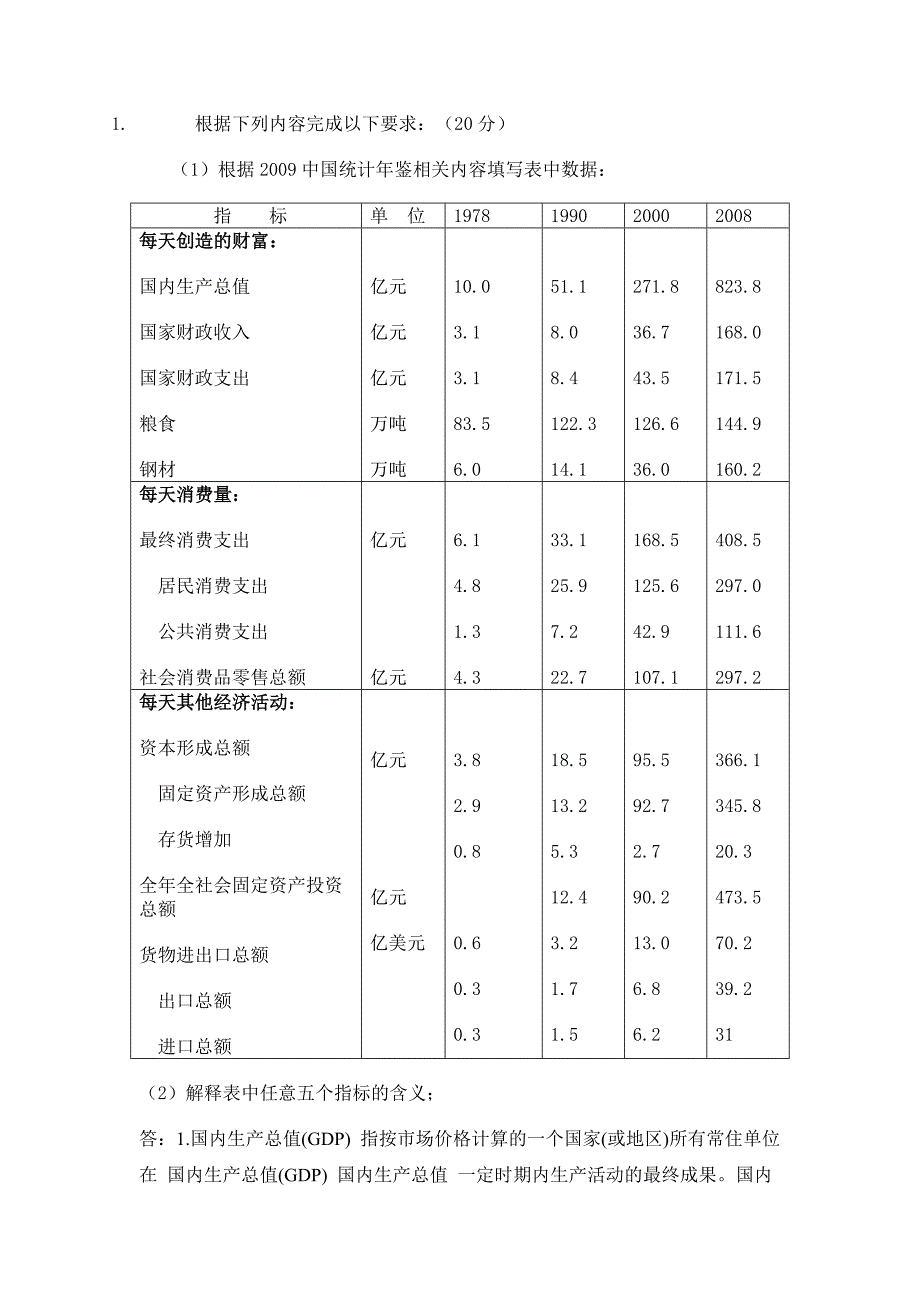 国民经济第二次作业1-5题_第1页