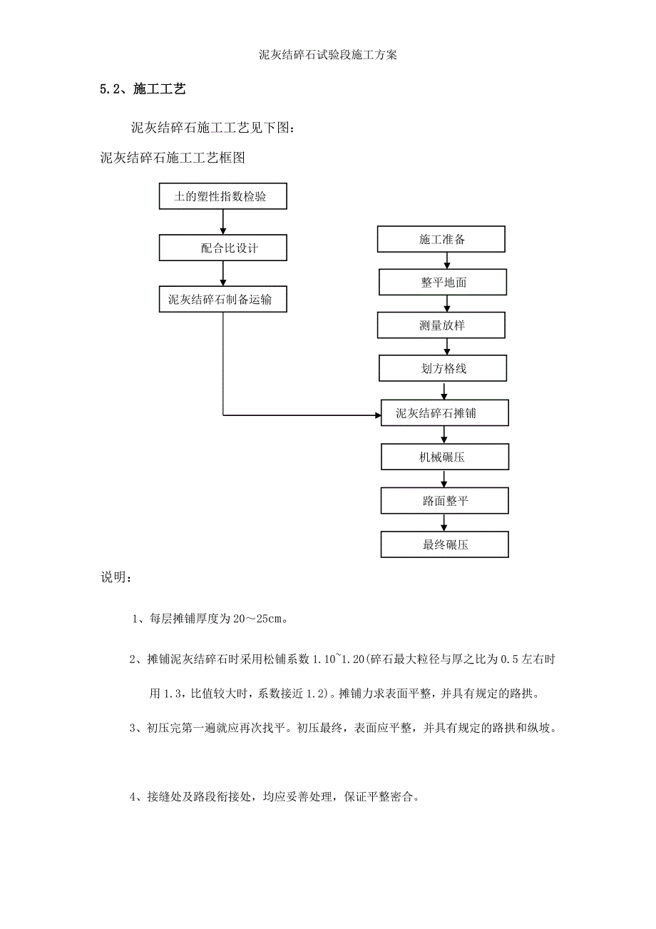 泥灰结碎石试验段施工方案_第3页