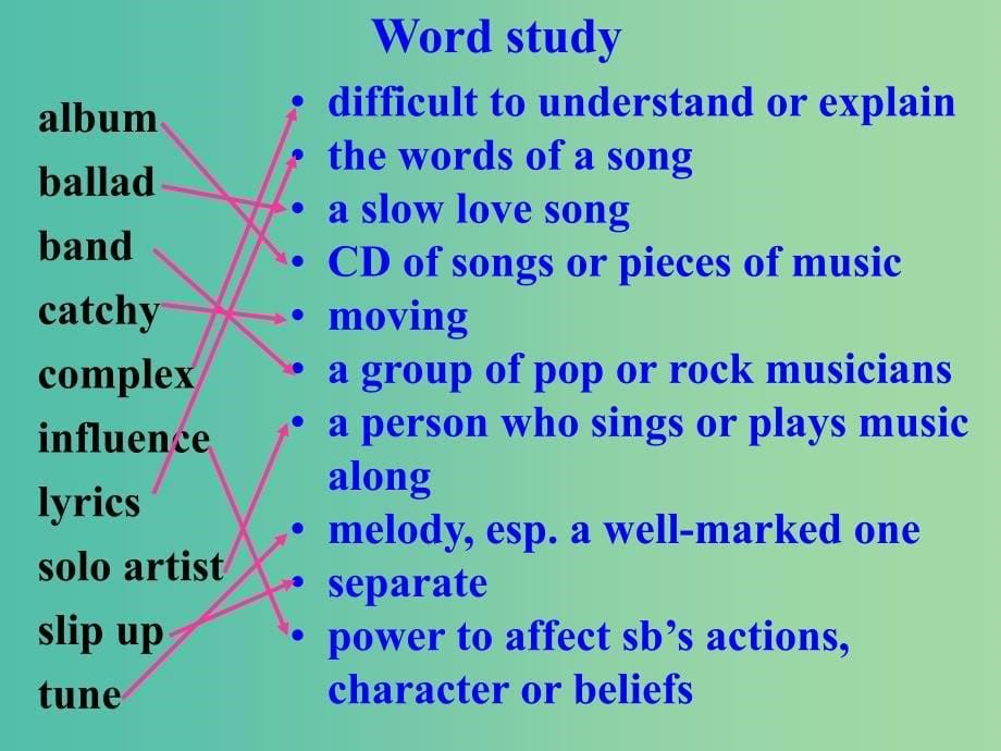 高中英语Module3MusicListeningandvocabulary课件外研版.ppt_第5页