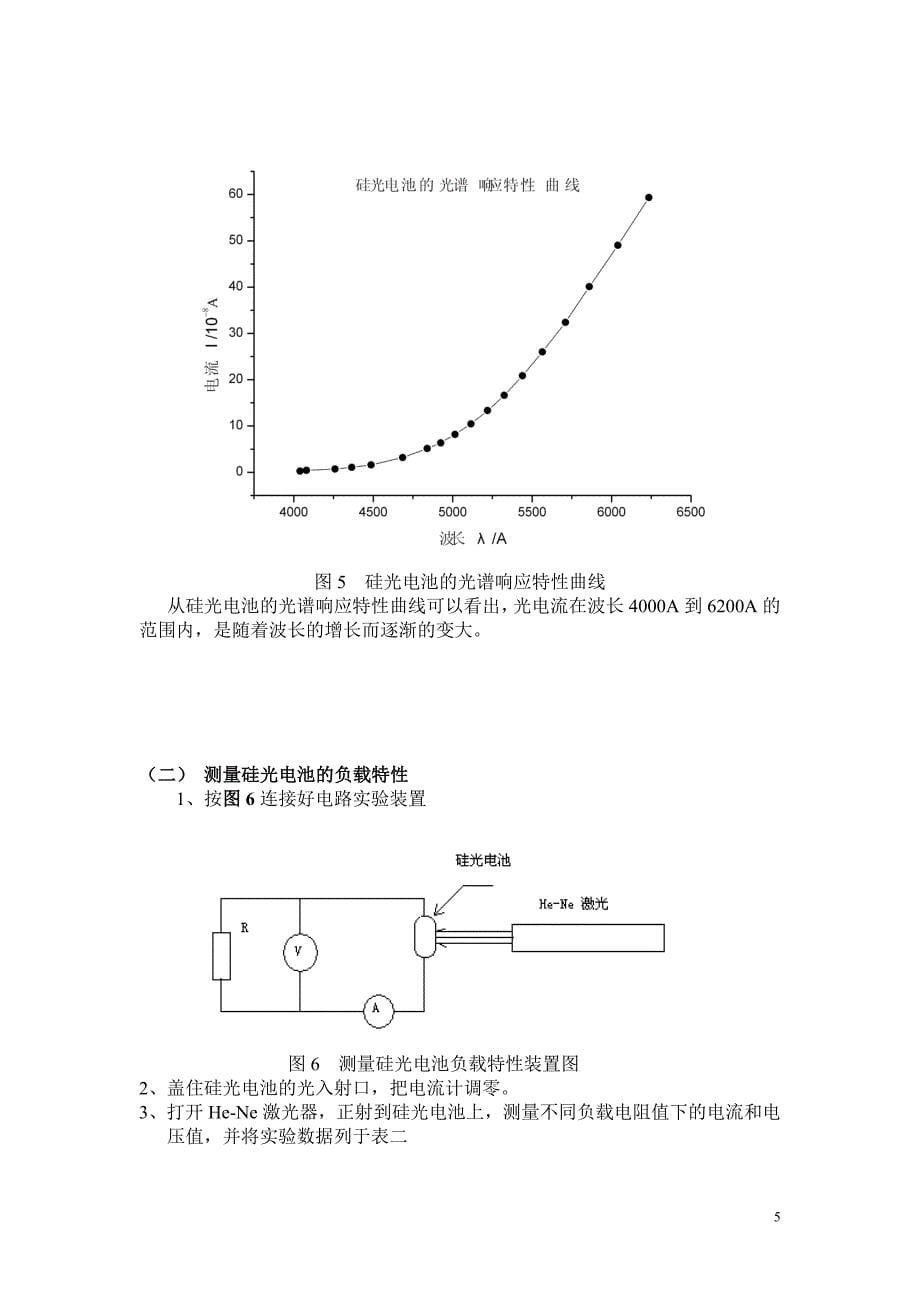 硅光电池特性研究_第5页