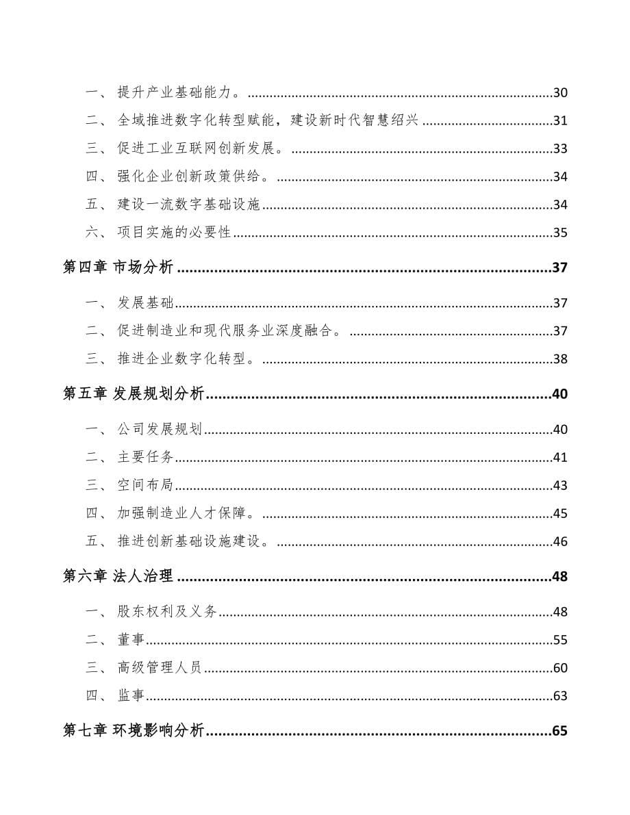 绍兴关于成立高性能纤维公司可行性研究报告_第5页