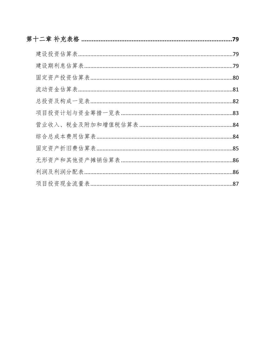 石家庄电子测量仪器项目可行性研究报告_第5页