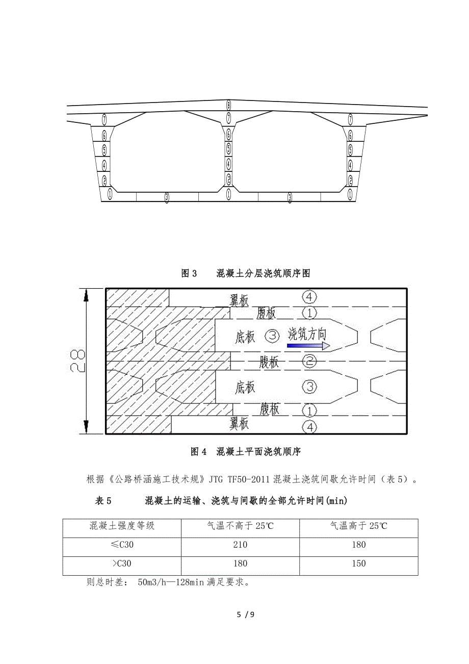 箱梁混凝土浇筑方案1_第5页