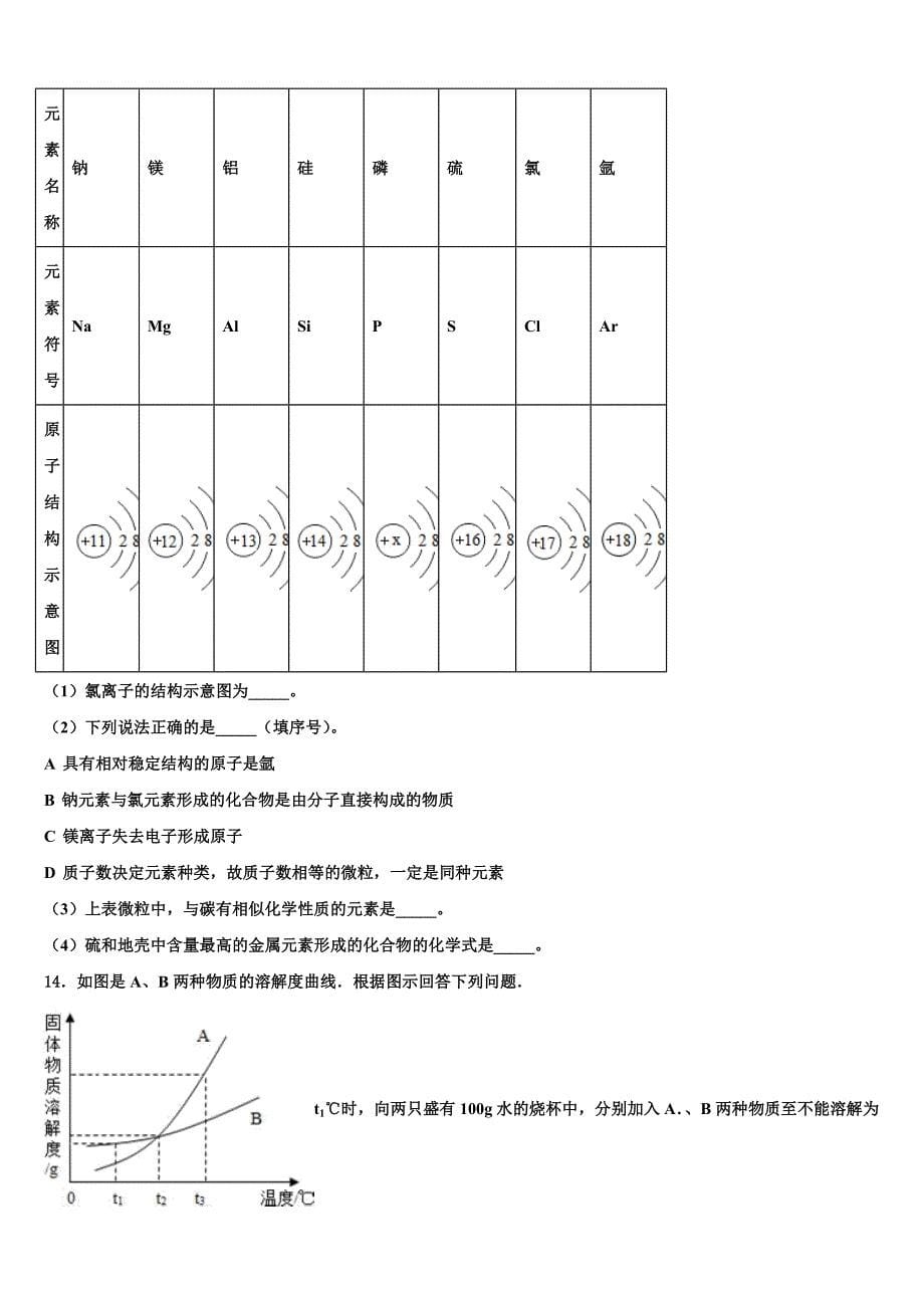 2023年河南省焦作市温县达标名校中考联考化学试题（含答案解析）.doc_第5页