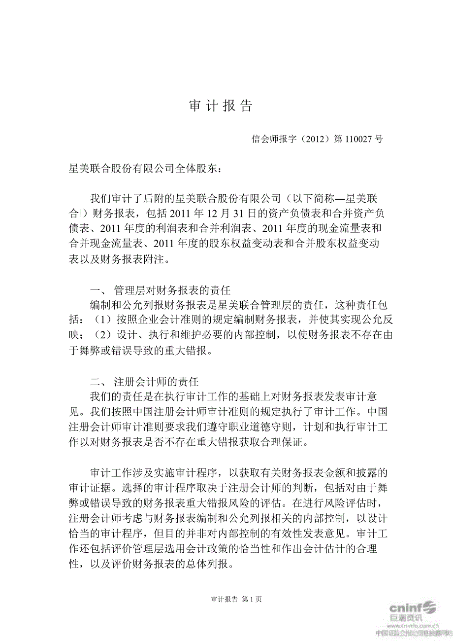 ST星美审计报告_第3页