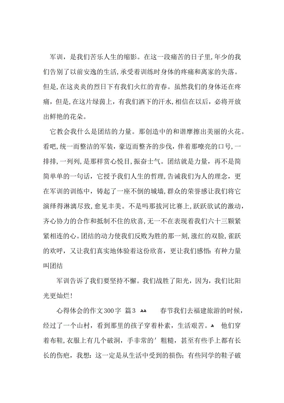 心得体会的作文300字6篇_第2页