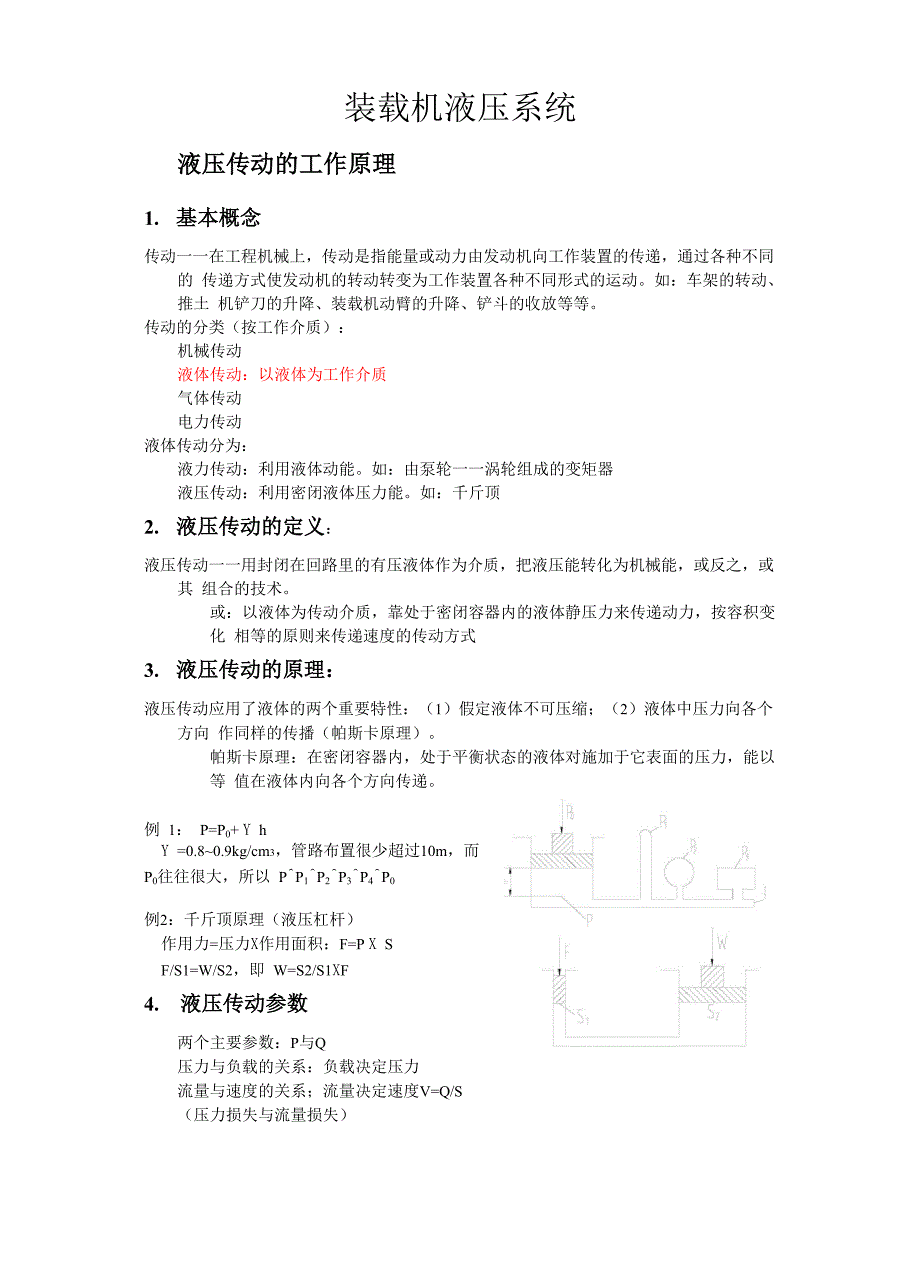 轮式装载机液压系统原理介绍_第1页