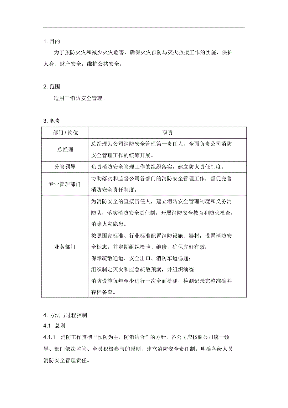 消防安全管理作业指导书_第2页