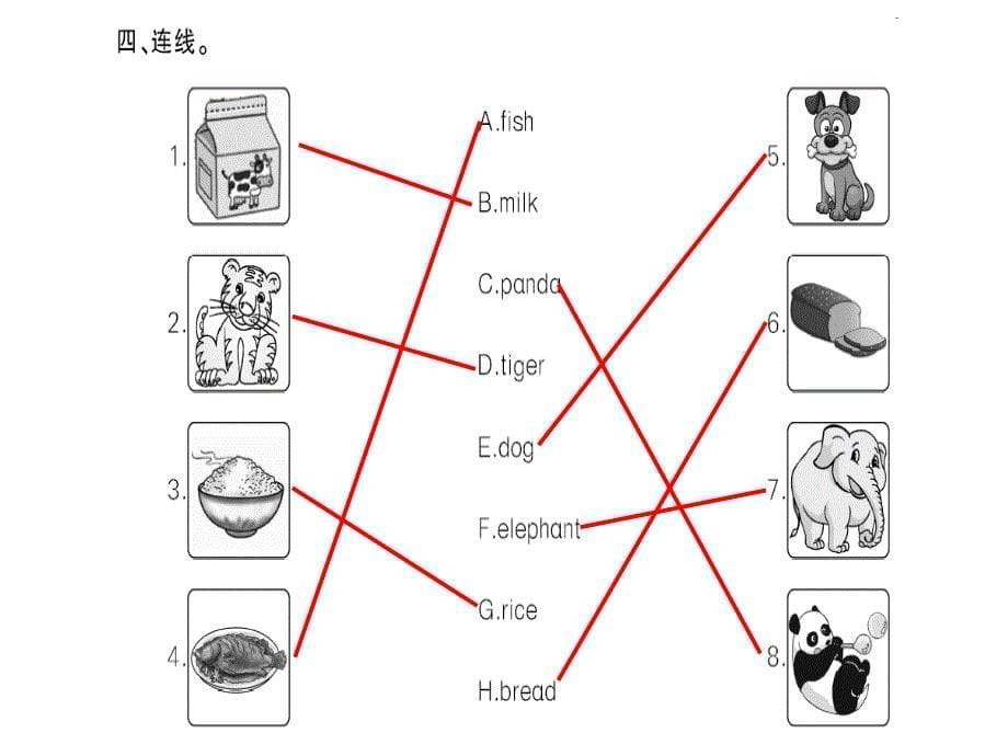 三年级上册英语作业课件Recycle 2 人教PEP (共10张PPT)_第5页