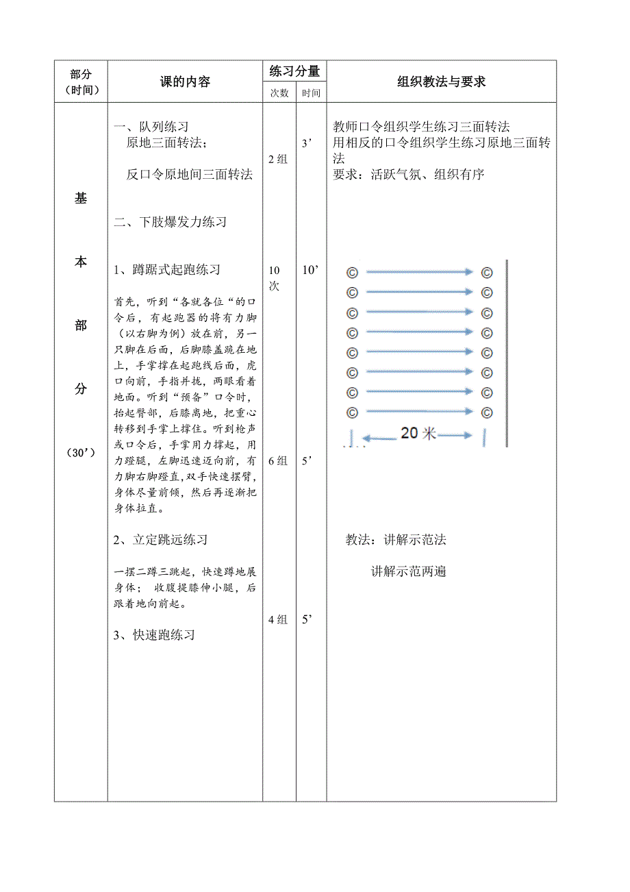 东光县第二中学体育课教案.doc_第2页