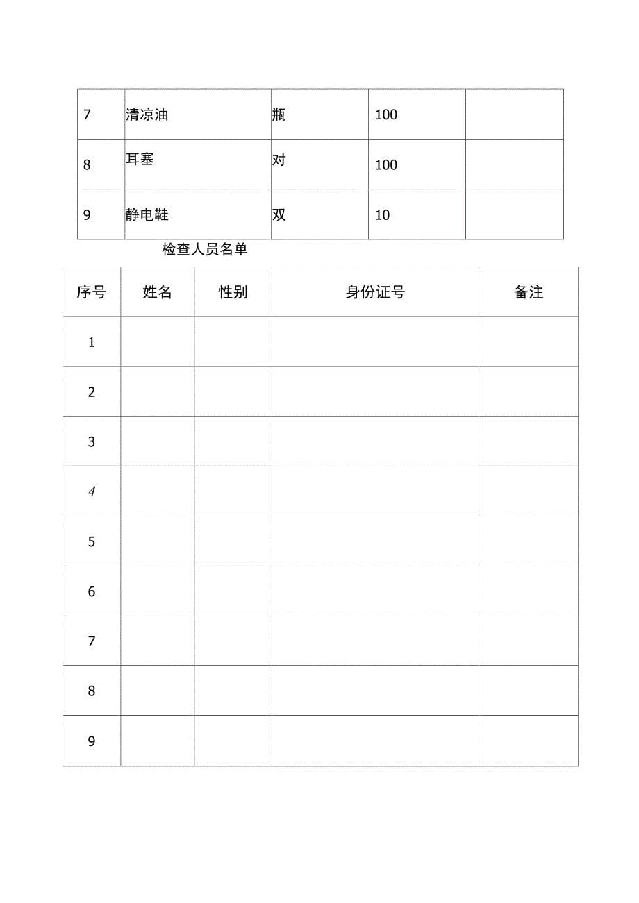 可能会导致的职业病种类制定的相应的预防措施_第5页