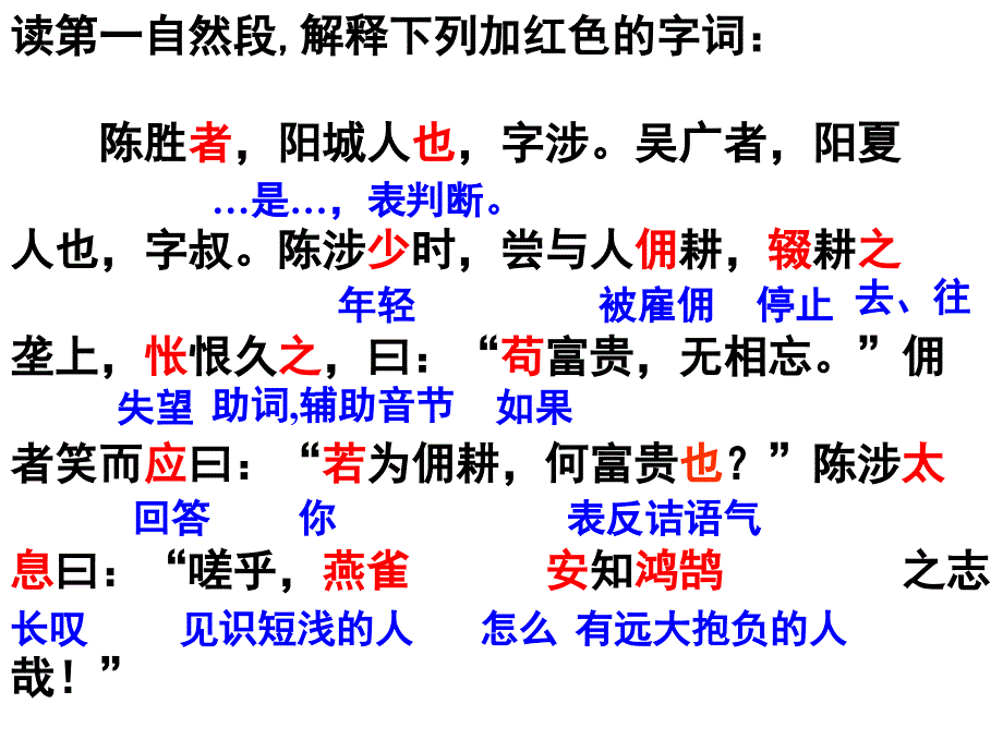 21陈涉世家课件_第2页