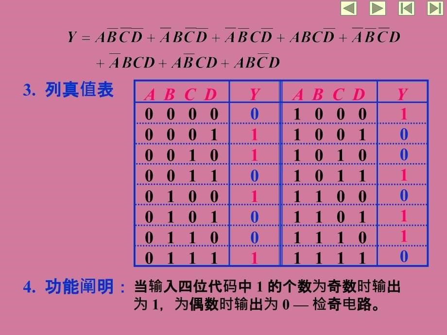 分析图中所示电路的逻辑功能ppt课件_第5页