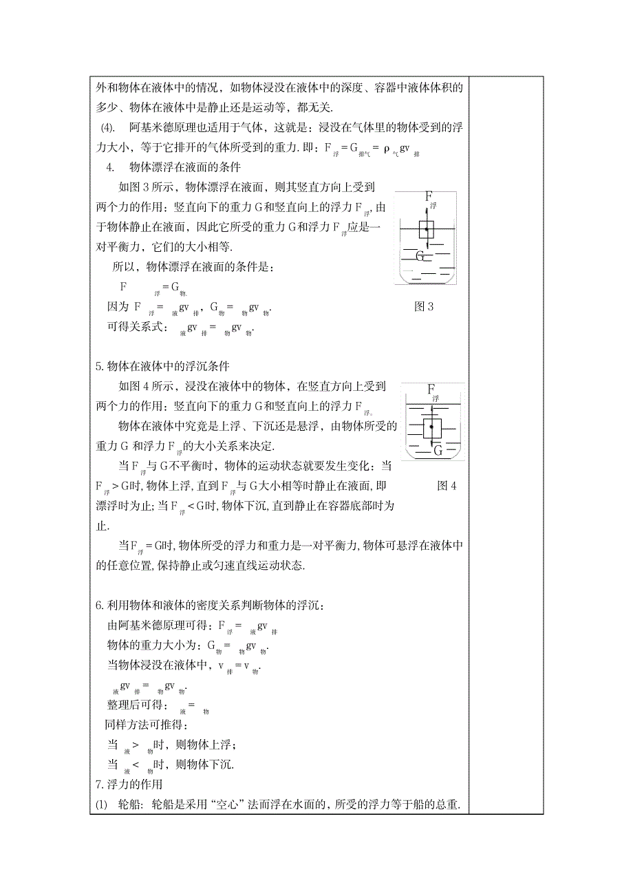 [初三理化生] 初三第二学期教案浮力_中学教育-中考_第3页