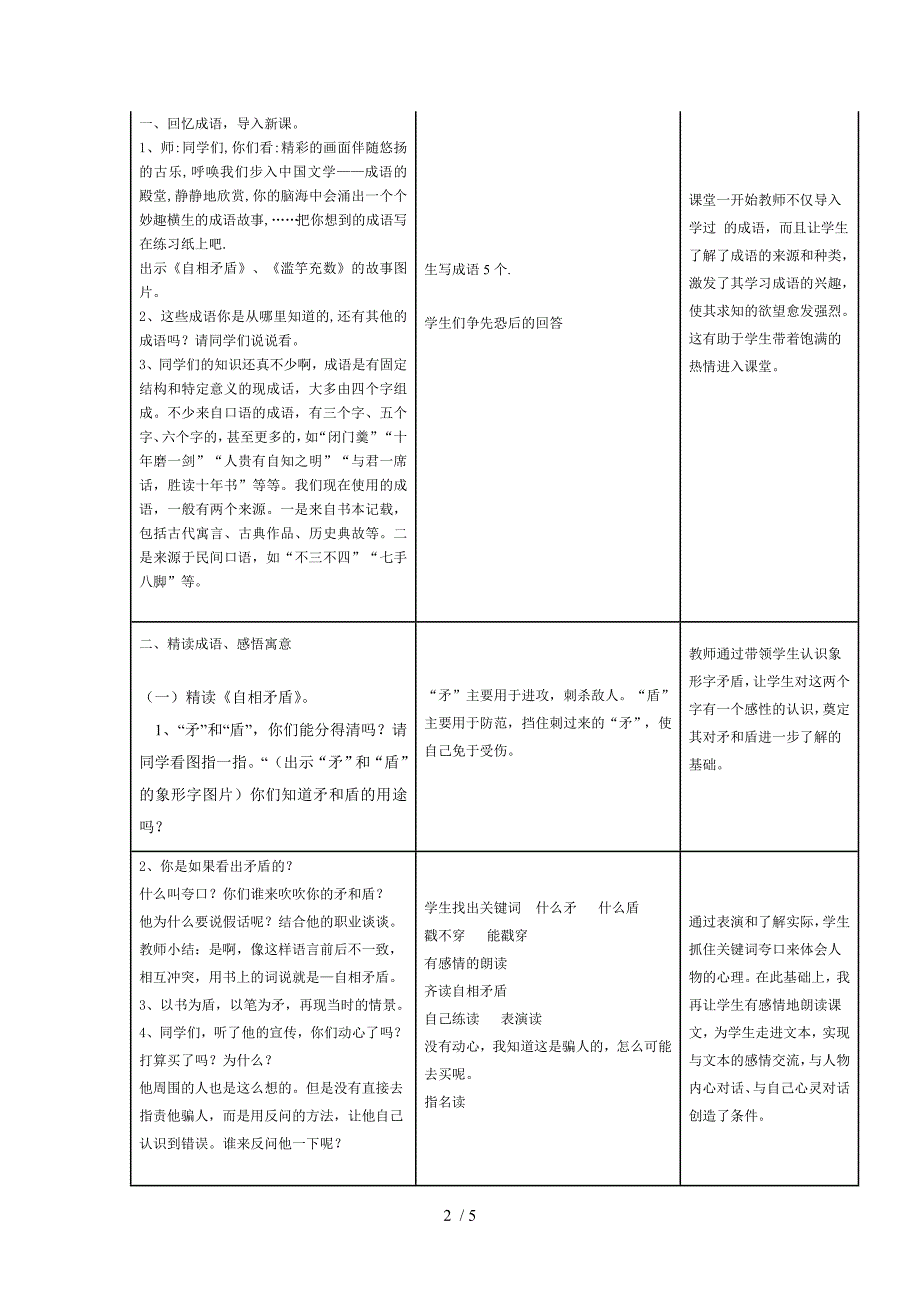 成语故事教学设计_第2页