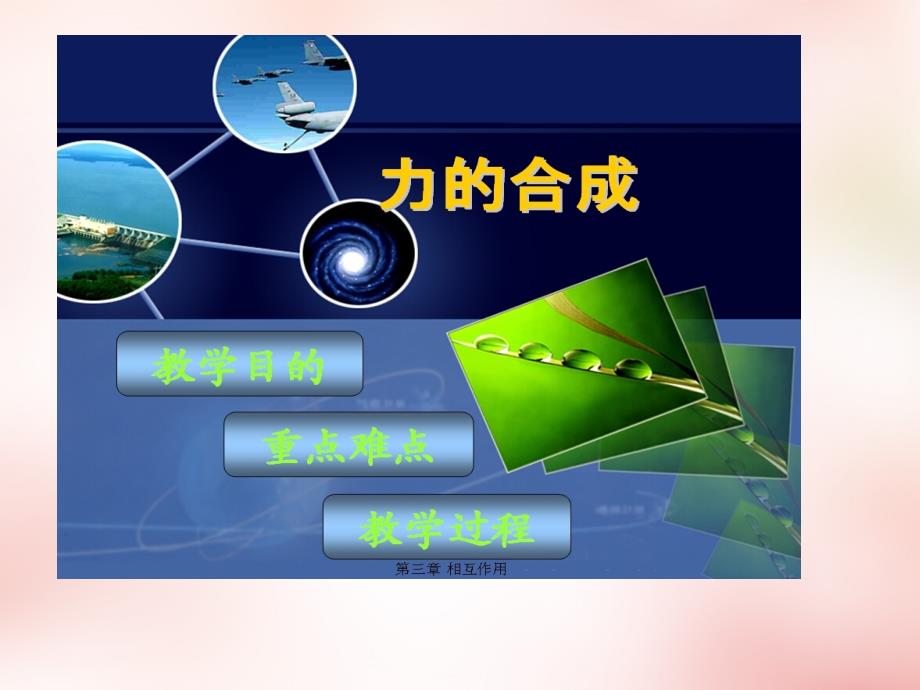 江西省永丰中学高中物理3.4力的合成课件新人教版必修1_第1页