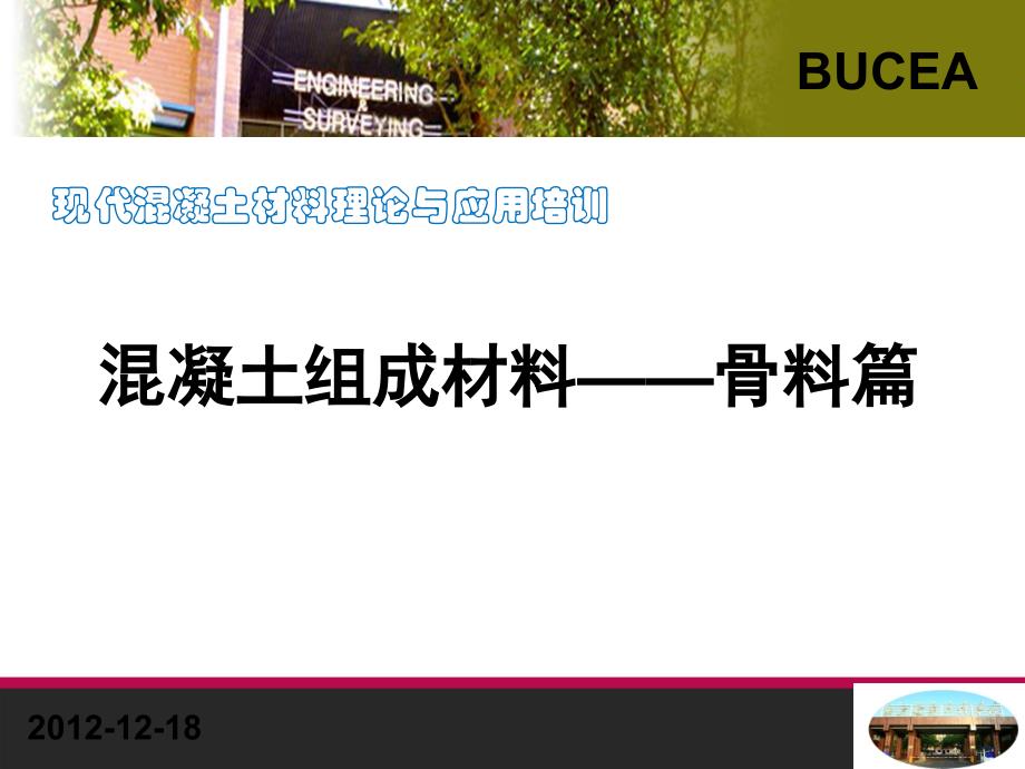 宋少民混凝土组成材料骨料篇_第1页