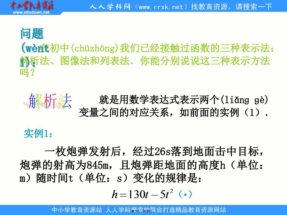 中职数学基础模块上册《函数的表示法》课件2教学文稿_第2页