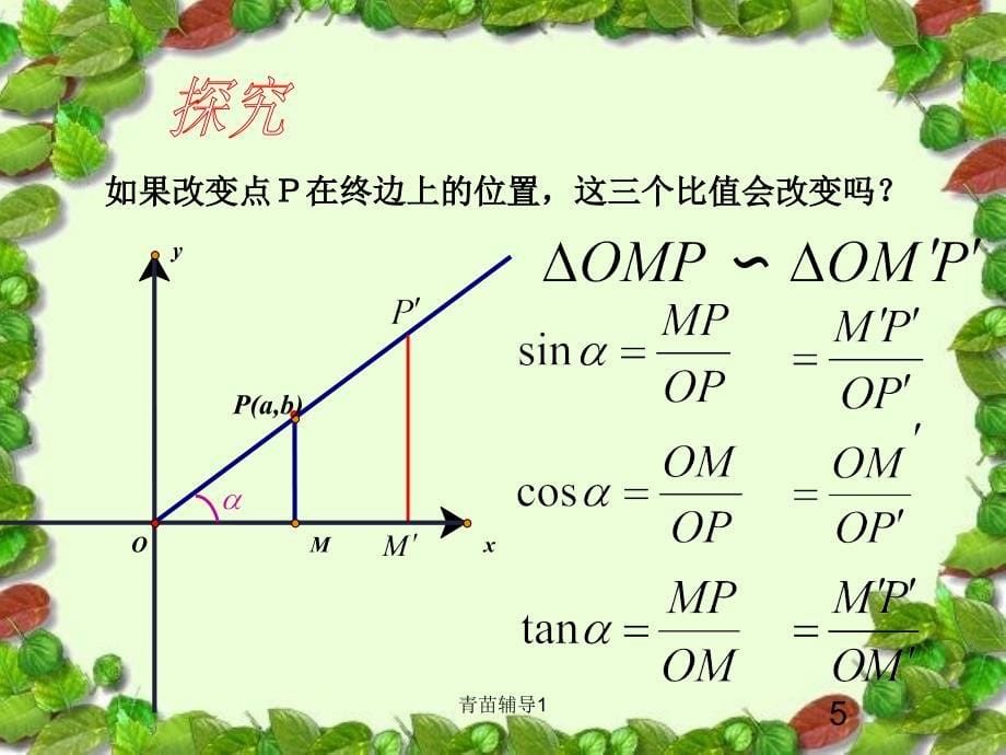 任意角的三角函数ppt【主要内容】_第5页