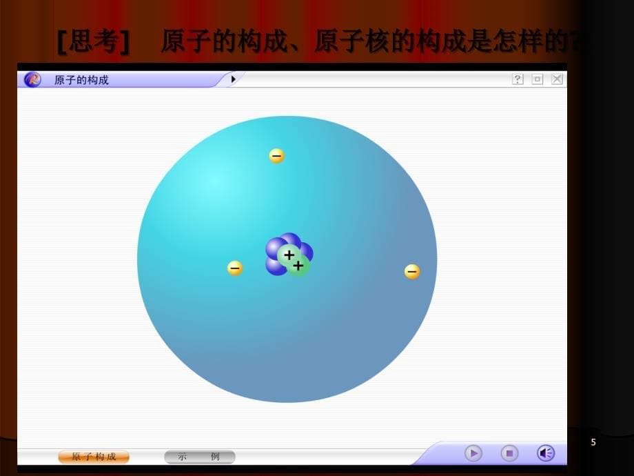化学原子的构成的课件人教新课标九年级_第5页