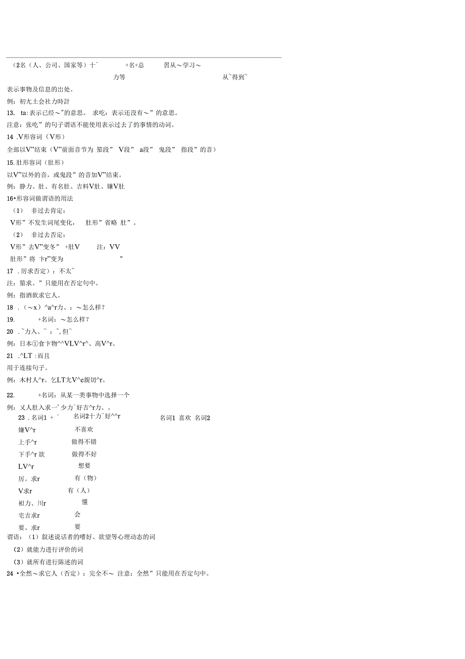 标日所有句型总结_第2页