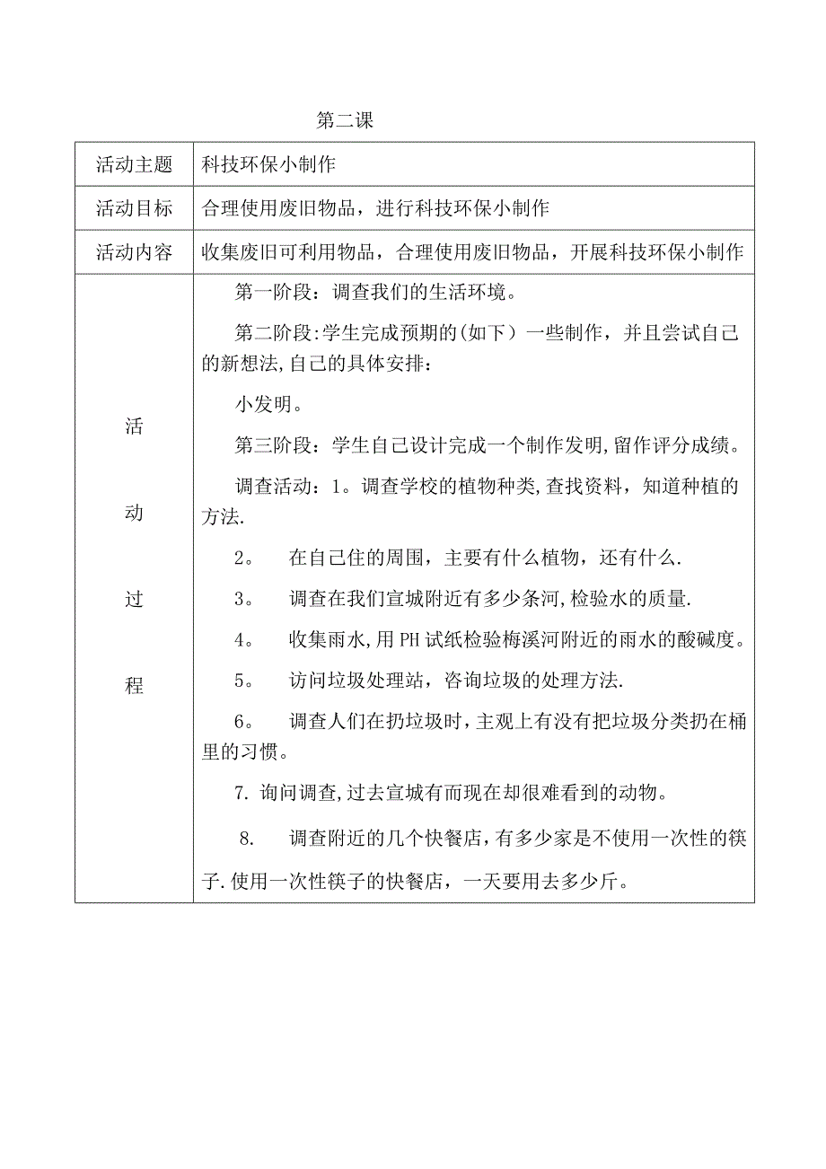 科技创新社团活动教案及记录_第2页