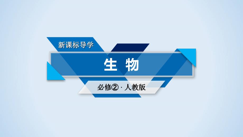 人教版生物必修二同步导学精品课件：第六章 从杂交育种到基因工程 第1节_第1页