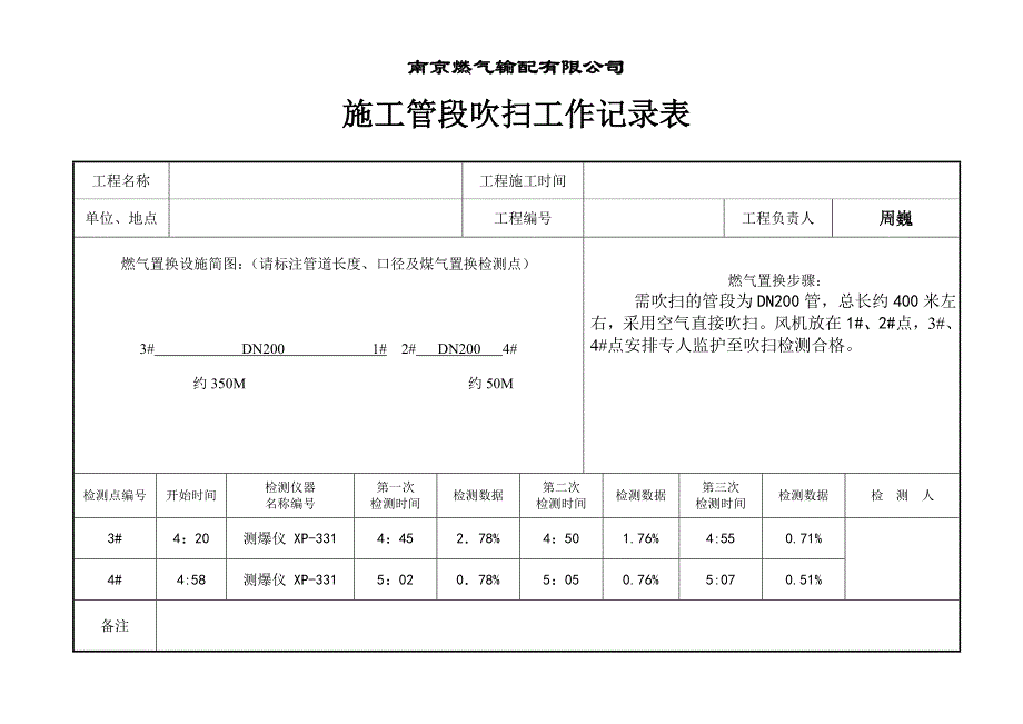 废管吹扫工程记录表S_第3页