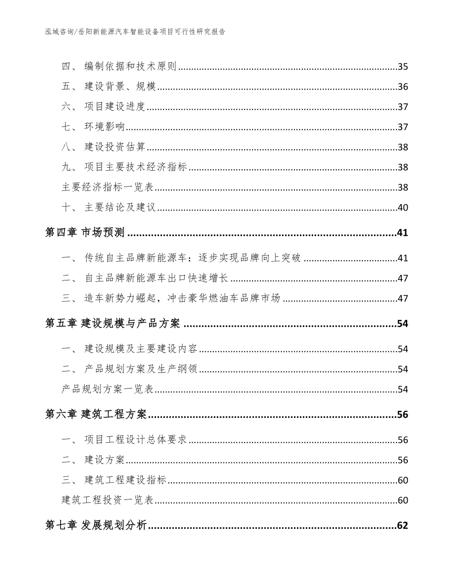 岳阳新能源汽车智能设备项目可行性研究报告_第2页