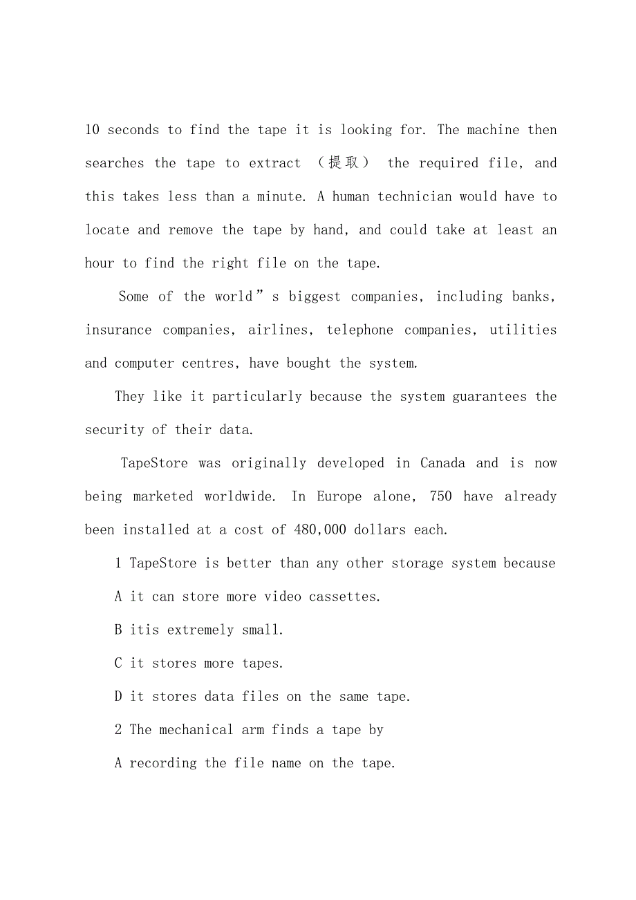 2022年职称英语考试理工类B级阅读理解练习题(6).docx_第2页