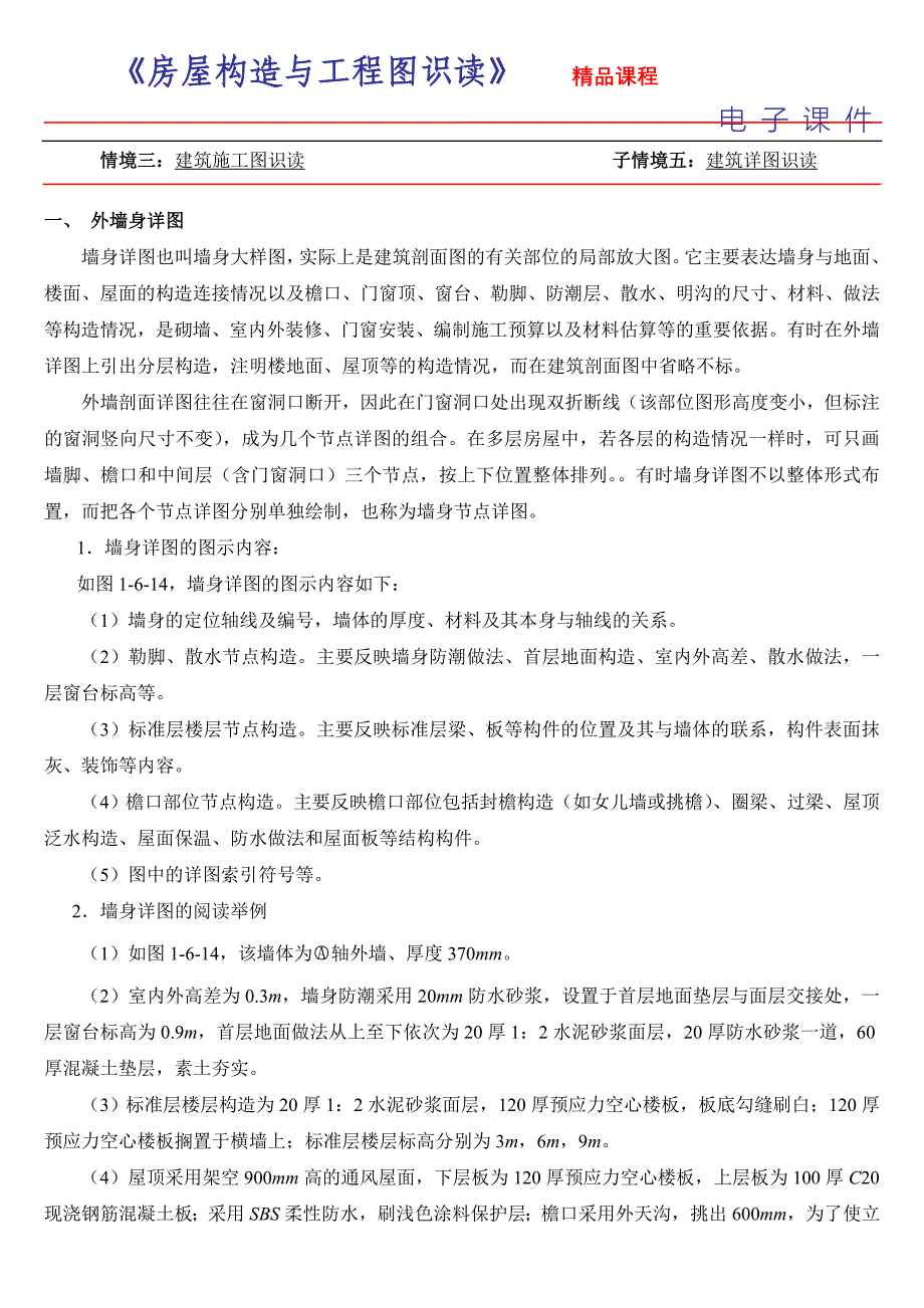 建筑详图识读_第1页